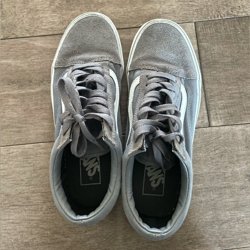 Grey Vans Low